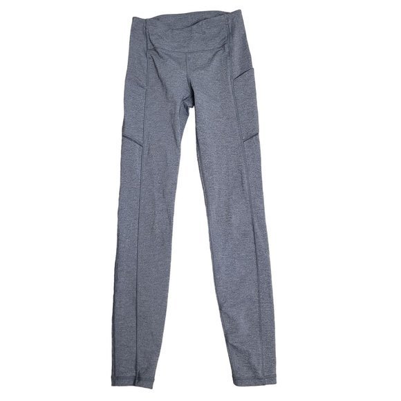 lululemon athletica Pants - Lululemon Womens Size 4 Gray Speed Up Legging‎ Gym Casual Workout Leggings
